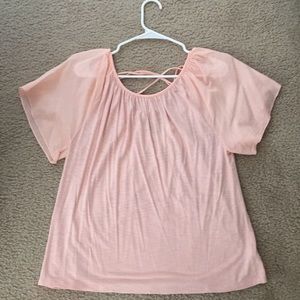 Light pink casual top from Gap